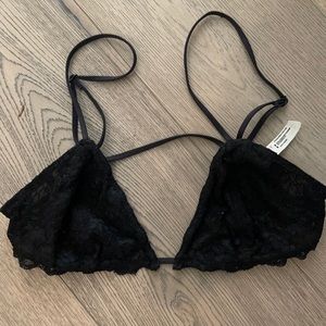 Free people triangle bralette